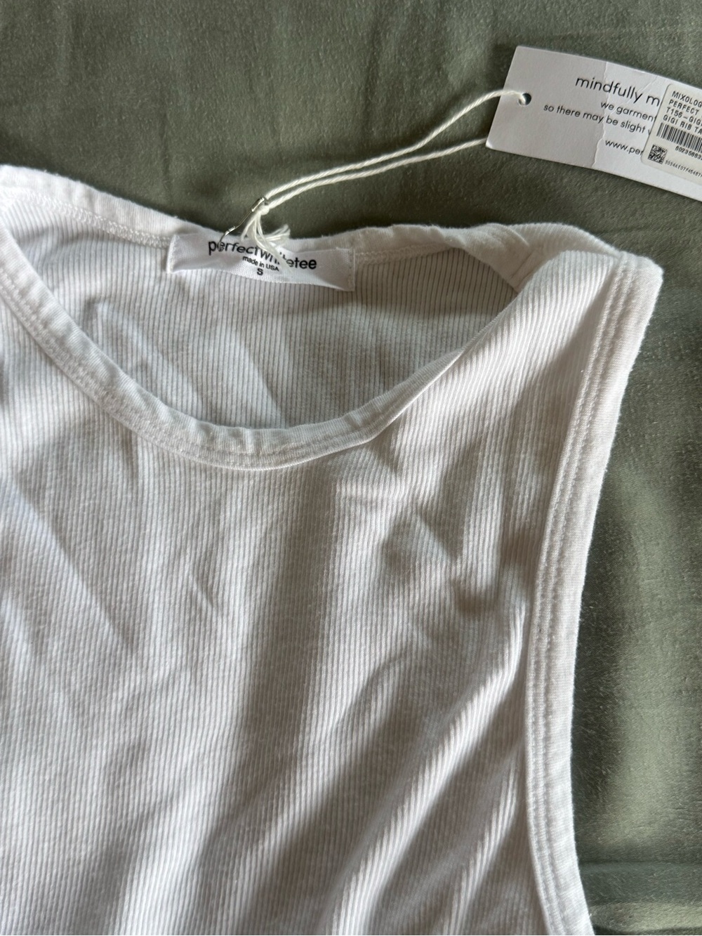 Gigi Ribbed Tank - Picture 4 of 4